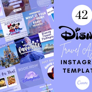 WDW Travel Agent Social Media | Travel Agent Templates | Travel Agent Flyer | WDW Travel Media Photos | Digital WDW Templates