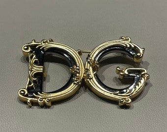 Dolce&Gabbana Vintage Wonderful Gold Tone Brooch