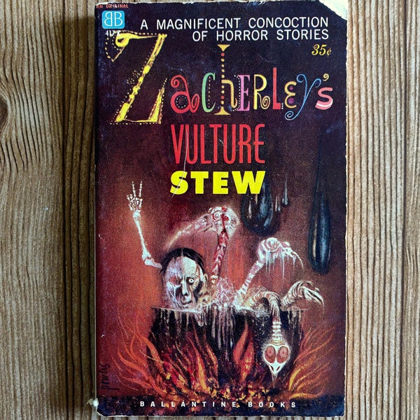 Zacherley's Vulture Stew Vintage Horror Book 1960