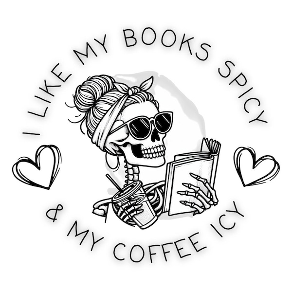 I like my books spicy and my coffee icy PNG