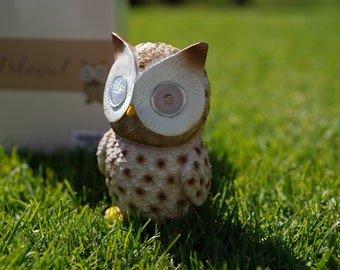 VIBROWL Owl Solar Garden lights Outdoor Yard Landscape