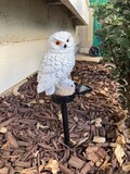 VIBROWL Owl Solar Garden Lights with Stake