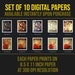 Junk Journal Digital Paper Kit - Steampunk - Gears and Roses - Digikit ...