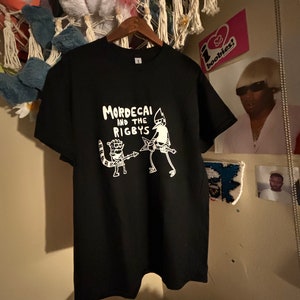Mordecai und das Rigbys Custom-Shirt