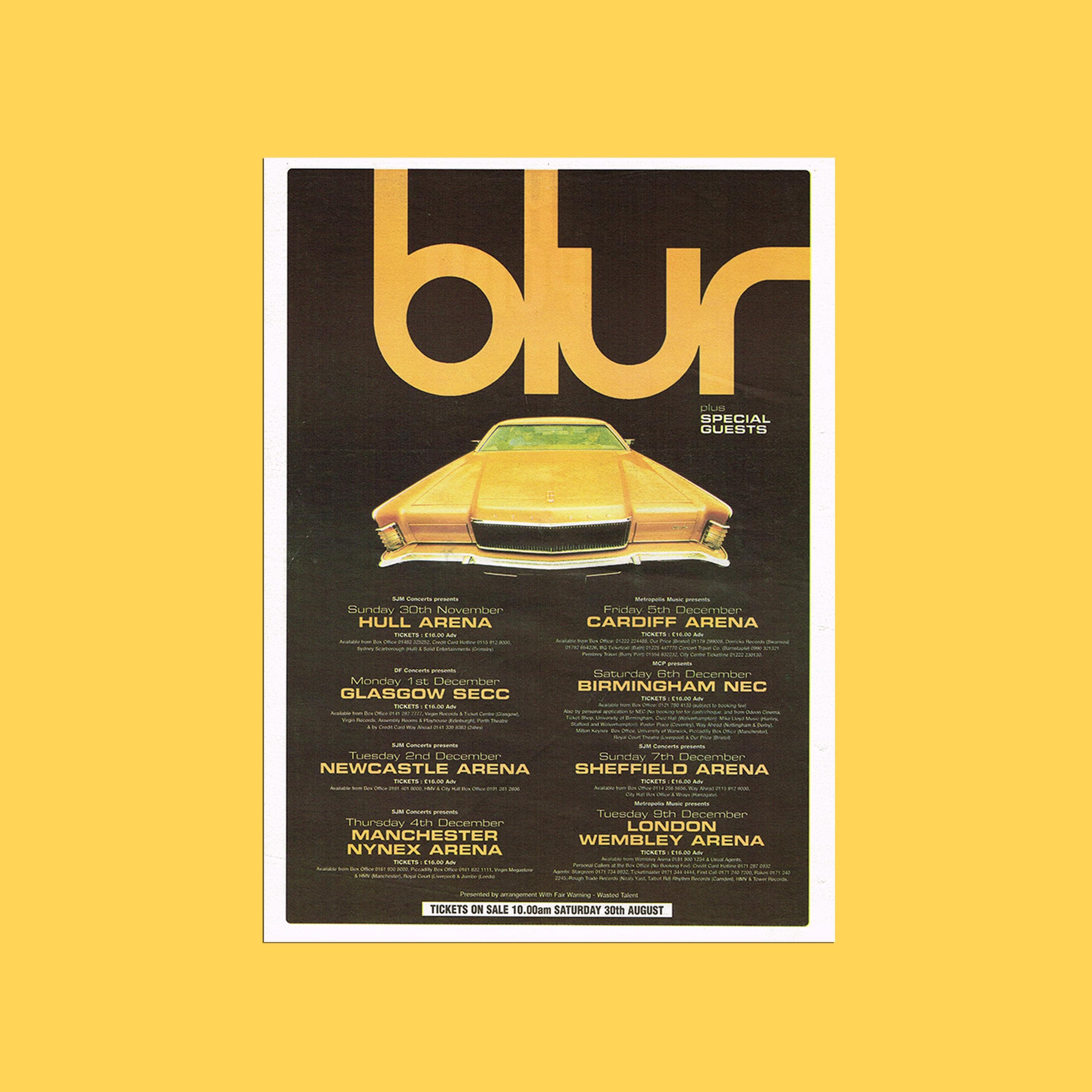 音楽ポスター ブラー blur コンサートポスター 273000-blur.png.webp