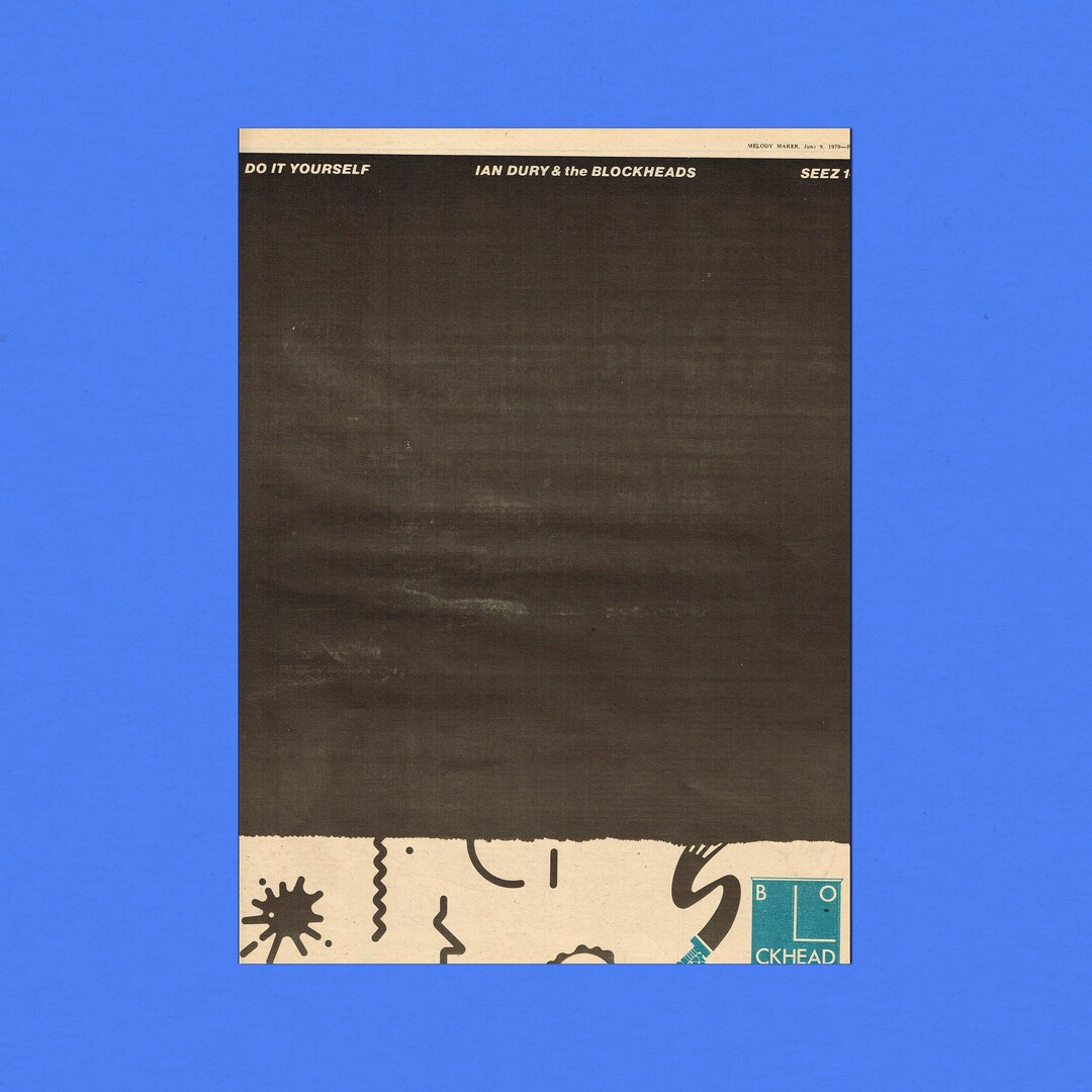 Ian Dury & the Blockheads – Do It Yourself – Rare Original 1979 Music ...