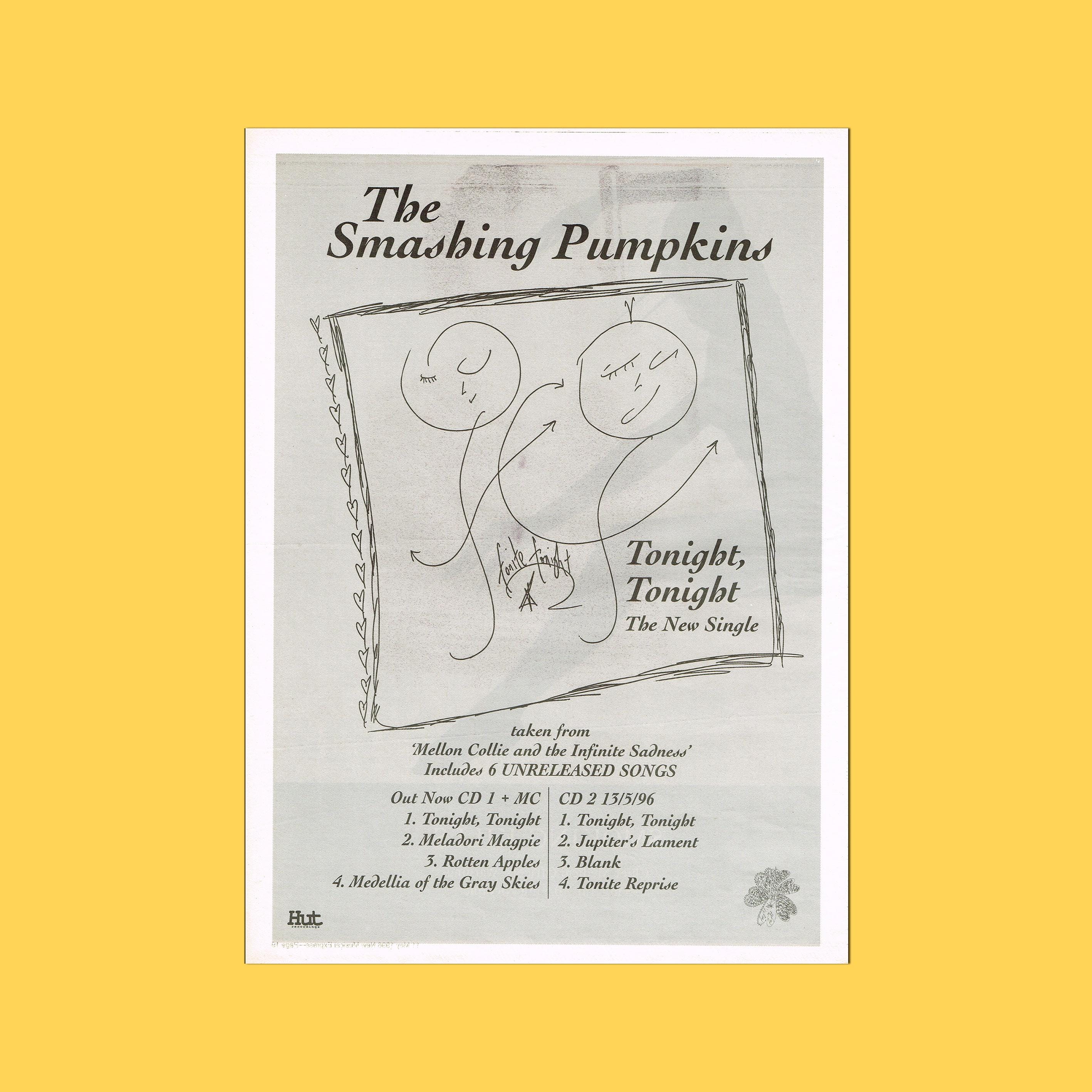 Smashing pumpkins poster - Etsy 日本