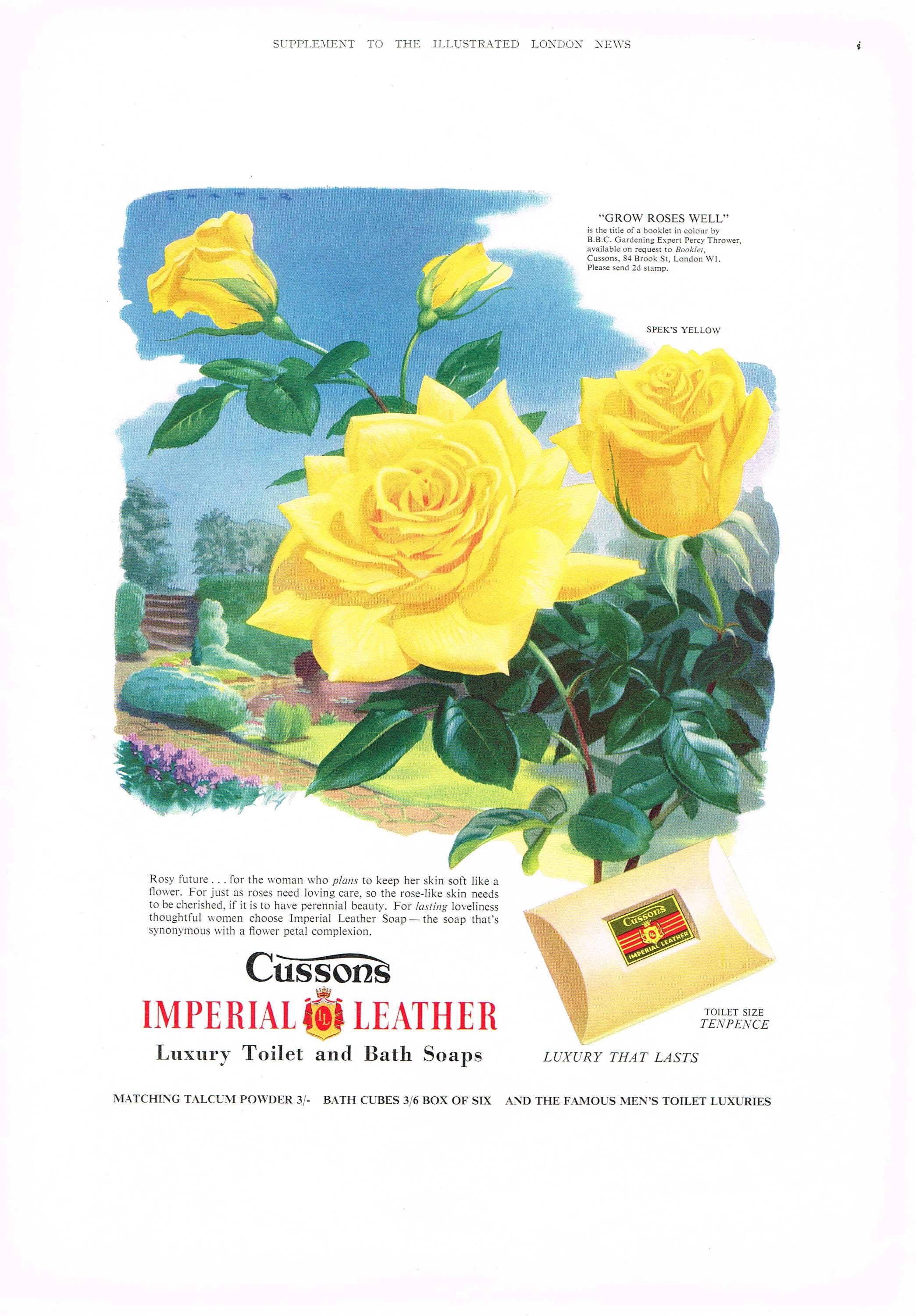 Imperial Leather ·vintage Soap Advert - Rare Original UK 