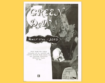 Green Day Concert Poster 1996 Kozik Hawaii - Etsy UK