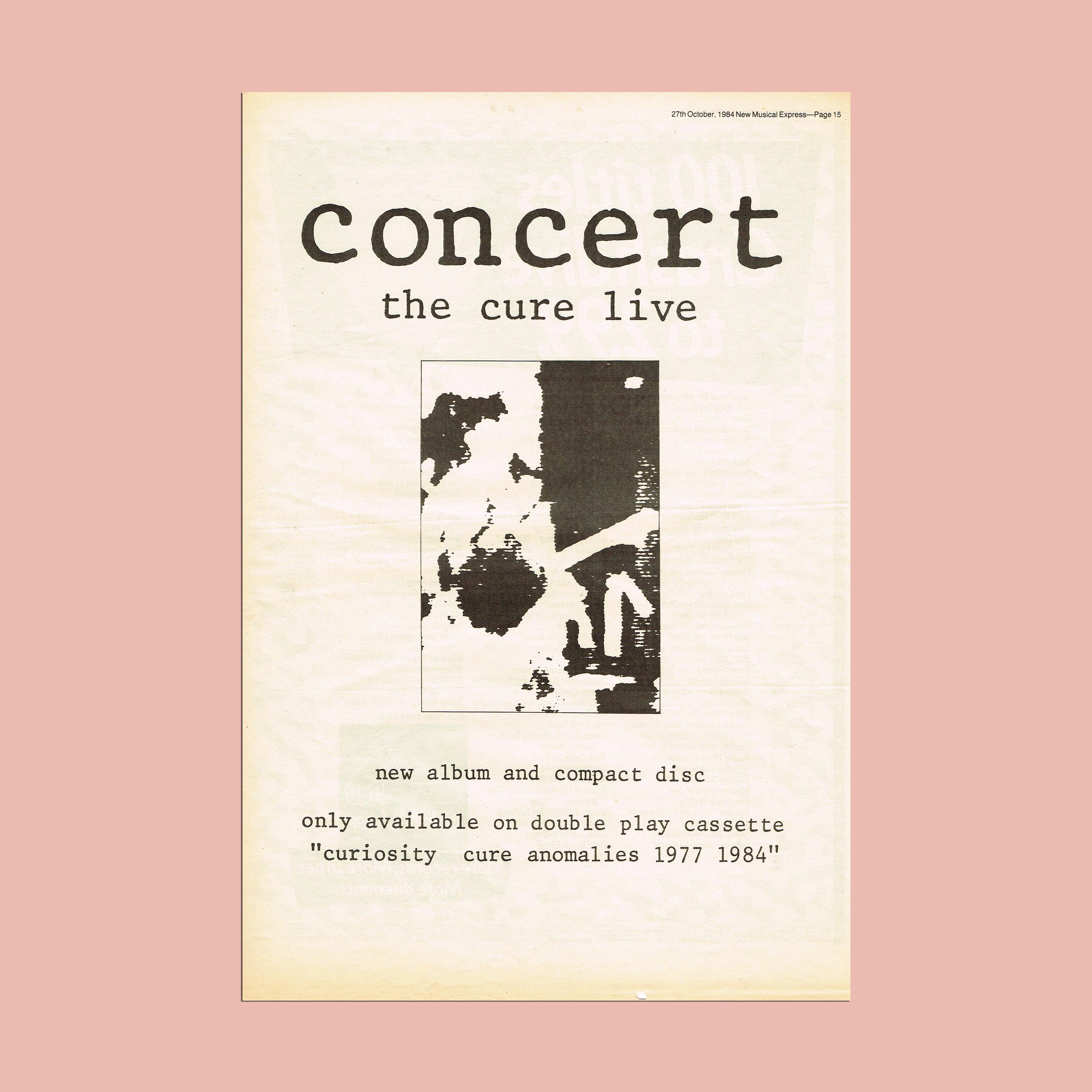 1984 the Cure - Etsy
