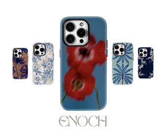 Blue Garden MagSafe Case – Tough Protective Cover for iPhone & Samsung