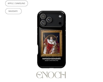 Napoleon Bonaparte Vintage Artwork MagSafe Phone Case – Tough Protective Cover for iPhone & Samsung