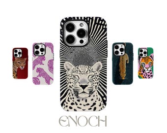 Royal Leopard MagSafe Case – Tough Protective Cover for iPhone & Samsung