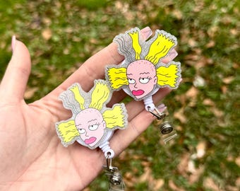 Cynthia badge reel | cartoon badge reels