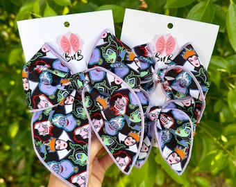 Villains Bow | sailor bows | bad girls bow
