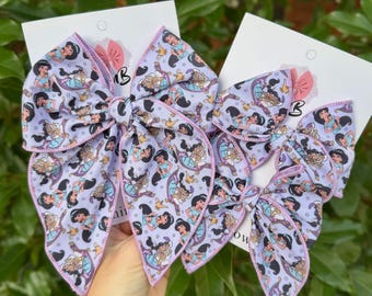 Genie princess bow | magical handmade bows