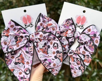 Spooky mouse bow | magical Halloween bows