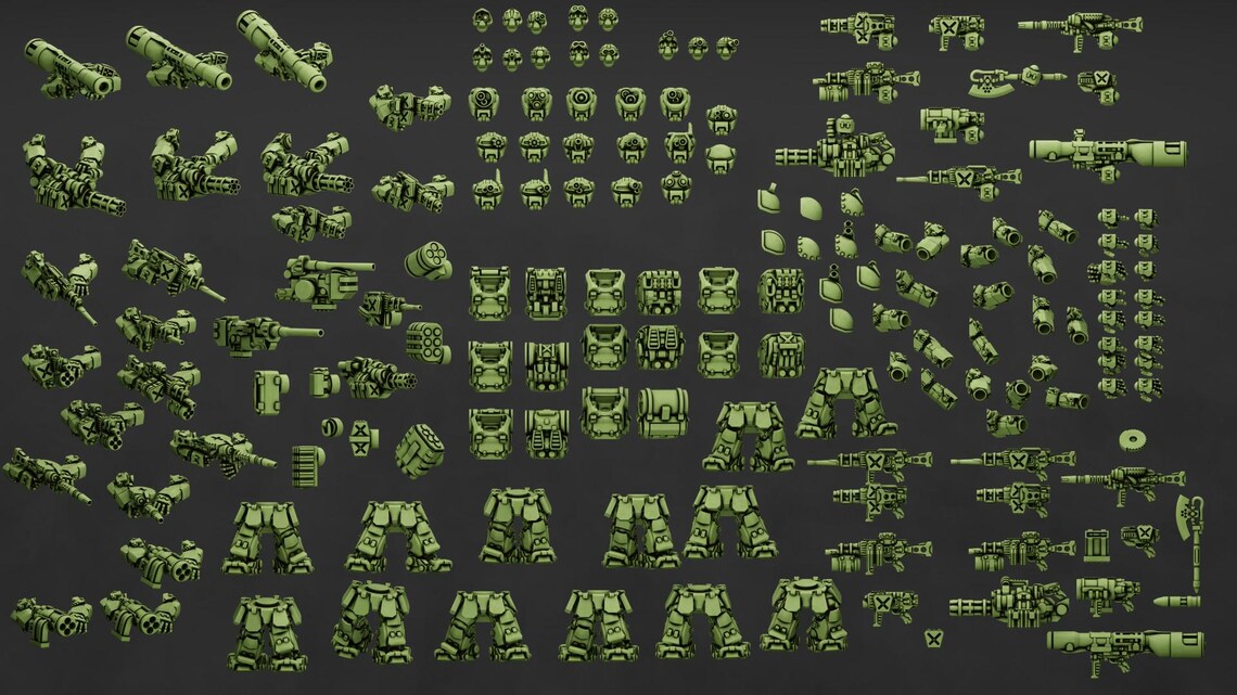 Demeter Power Armour High Mobility Type - Etsy
