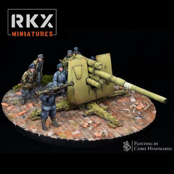 Luftwaffe Flak 88 RKX Miniatures - Etsy