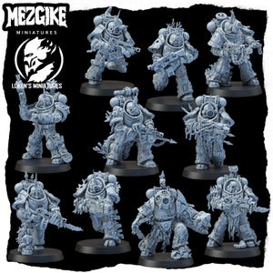 Dredge marine warriors multipart set