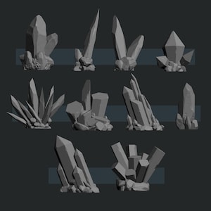 Crystal Basing Parts