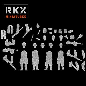 10人用LWFDマルチパートセットRKXミニチュア