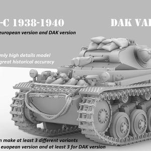 Panzer II C Europe and DAK