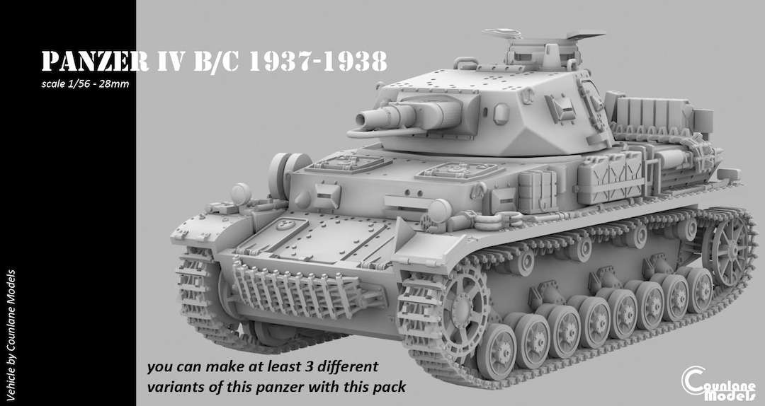 Panzer IV B/C 1937-1938 - Etsy
