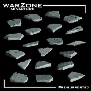 Piezas de base de rocas Mk2