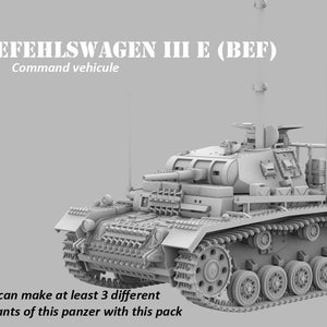 Panzer III E Befehlswagen (BEF)