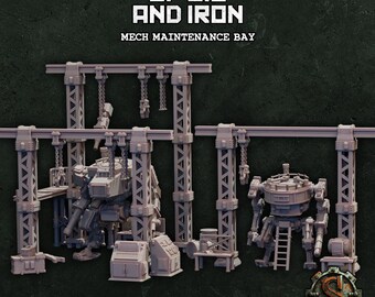 ☆ Diorama Hanger LB Ver.2 Gundam Hanger Diorama Set Painted