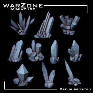 Crystal Basing Parts Tabletop/Minerals/OPR