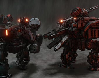 NG77x Rapid Response mech and destroyer refit