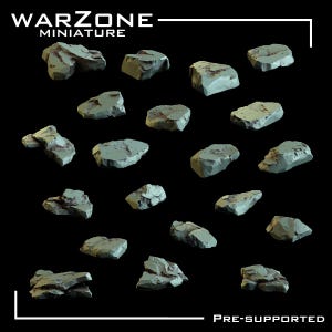 Piezas de base de rocas Mk3