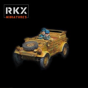 Fallschirmjager Kubelwagen RKX Miniatures