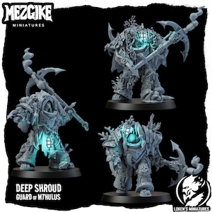 Deep shroud heavy dredge marines