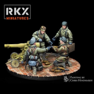 Fallschirmjager LG40 Team RKX Miniatures