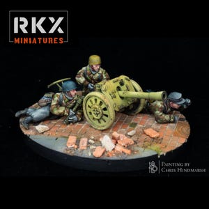 Fallschirmjager Raketenwerfer Team RKX Miniatures