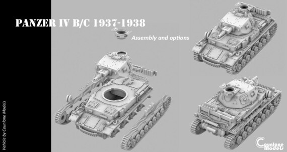 Panzer IV B/C 1937-1938 - Etsy