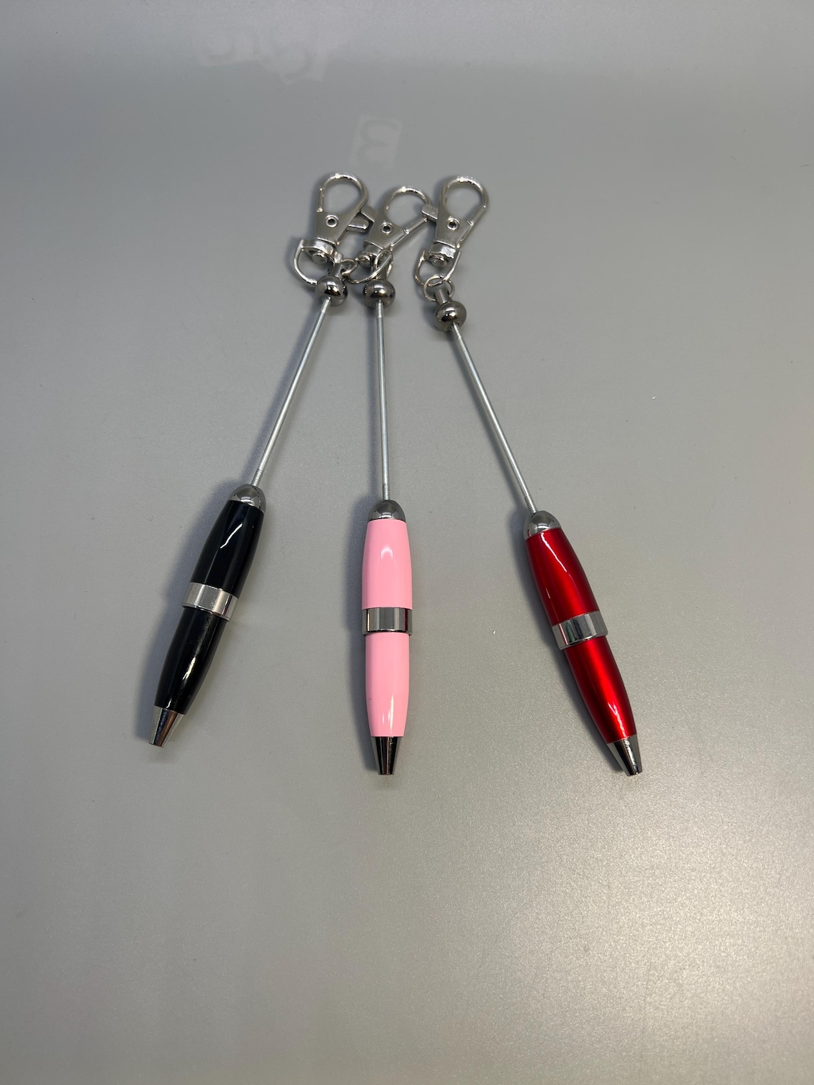 Mini Beadable Keychain Pen DIY Ideas Gift Ideas Teacher Nurse ...