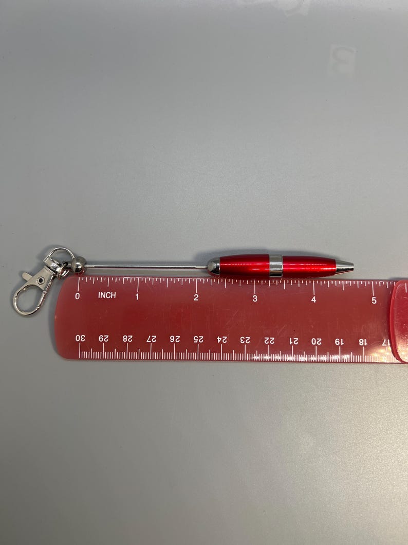 Mini Beadable Keychain Pen DIY Ideas Gift Ideas Teacher Nurse ...