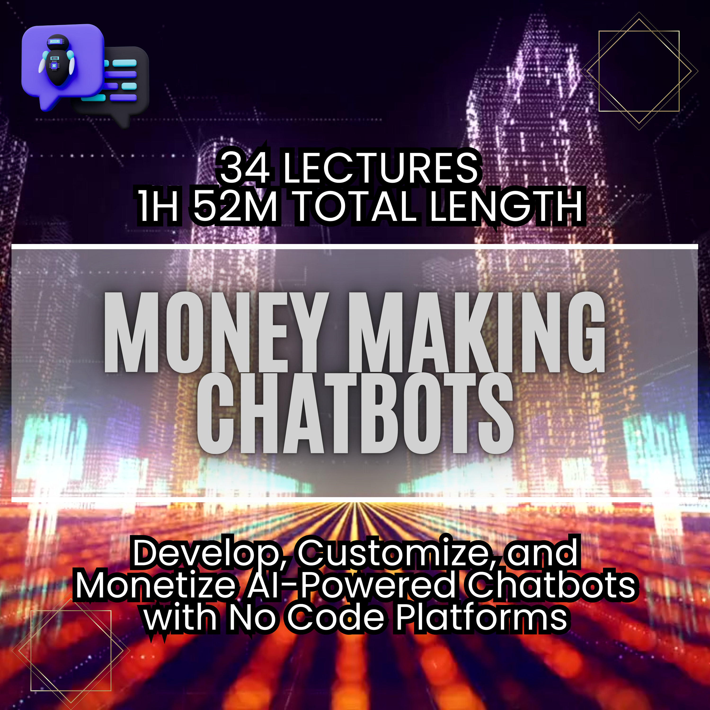 Video Course, Ebooks How to Build Custom AI ChatBots with ChatGPT-4, Voiceflow & Assistants API: Create, Customize, Monetize - No Code