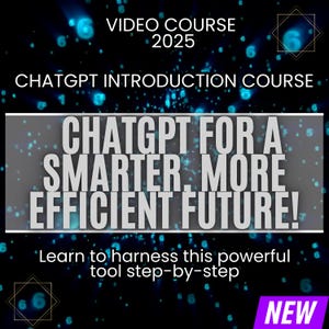 ChatGPT Beginner&#39;s Video Course: Master AI Prompts & Content