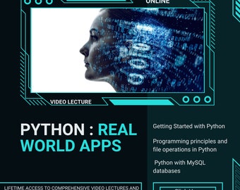Hands-On Python Course: Video + Ebook Library