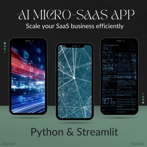 Build a Generative AI Micro-SaaS App with Python & Streamlit Building a Streamlit Micro-SaaS - Multimodal Generative AI