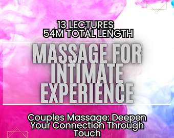 Couples Massage Course | Learn Easy Massage Techniques for Relaxation and Intimacy | Improve Communication and Bond | Massage Therapist