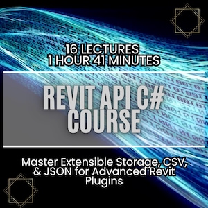 Revit API C# Course: Advanced Plugin Data Integration