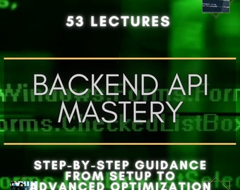 NodeJS API & React Client Course: Backend Web Development (Video)