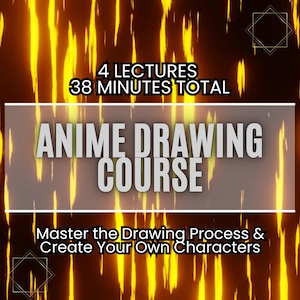 Anime Drawing Course: Beginner Tutorial to Create Characters