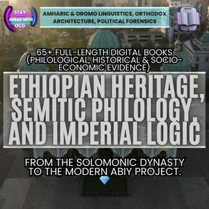 Ethiopian Heritage History and Semitic Philology 65 Book Archive